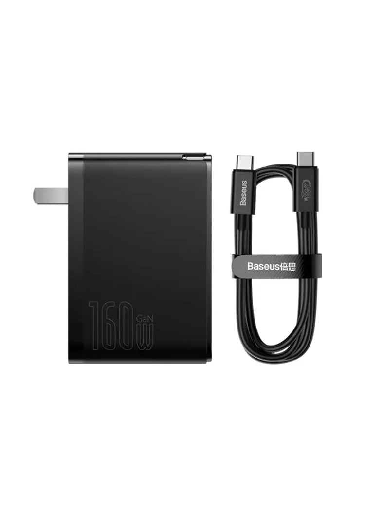 Baseus GaN 5 Pro Digital Fast Charger 2C+U 160W CN Fast Charging price in Pakistan – Baseus