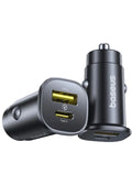 Baseus GoTrip Car Charger 30W (1C+1U) price in Pakistan – Baseus