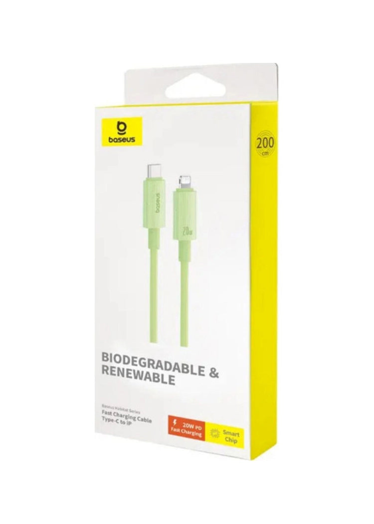 Baseus Habitat Series Fast Charging Cable Type-C to iP 20W 2M Natural price in Pakistan – Baseus