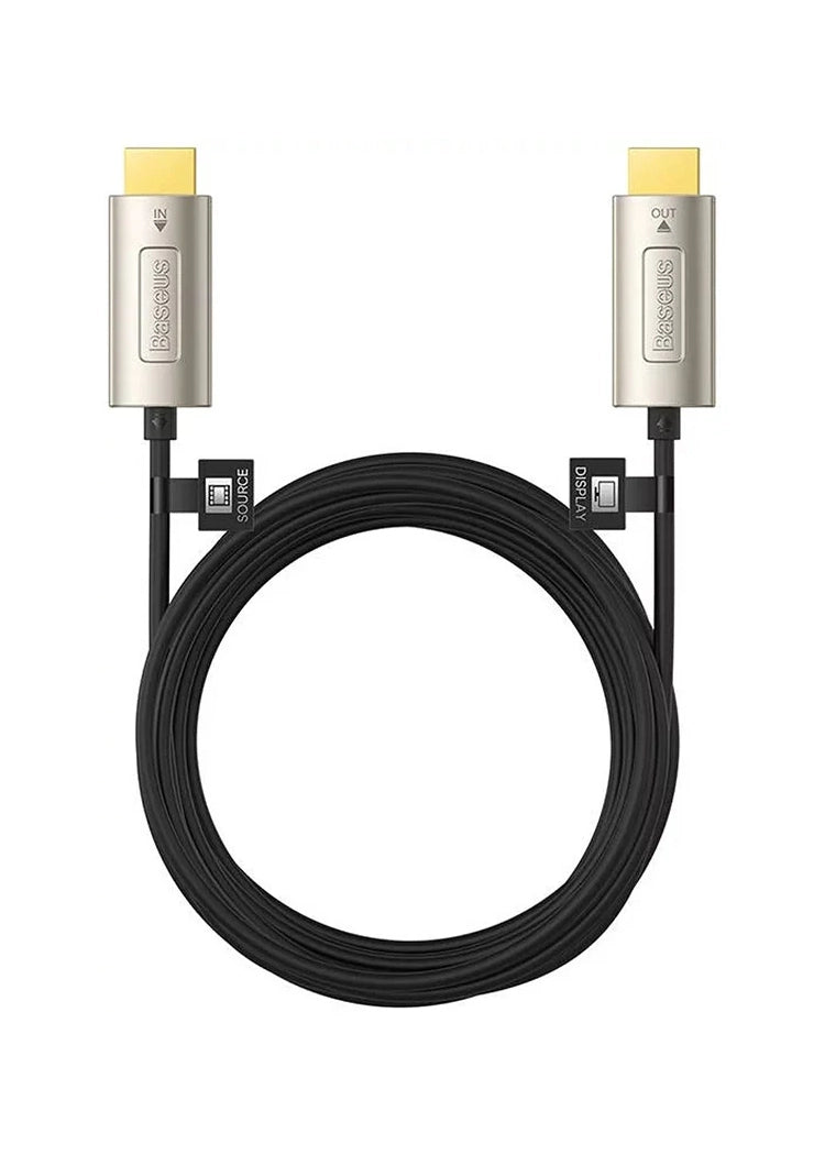 Baseus High Definition Series Optic Fiber HDMI to HDMI 4K Adapter Cable price in Pakistan – Baseus