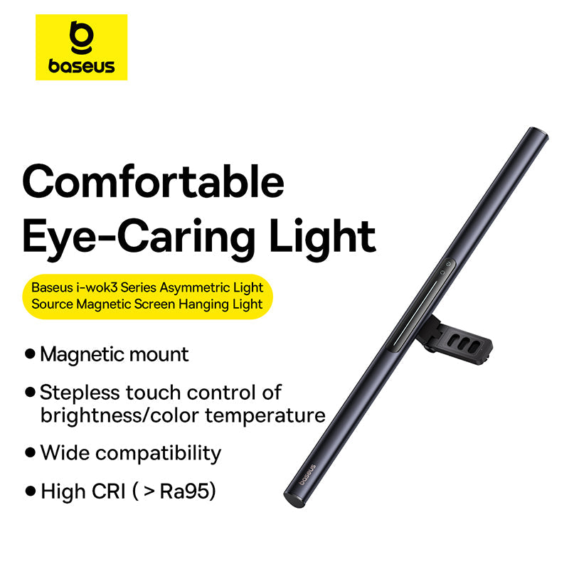 Baseus i-Wok 3 light bar touch brightness and colour controls
