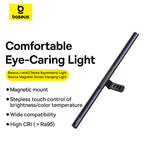 Baseus i-Wok 3 light bar touch brightness and colour controls