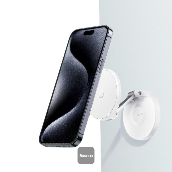 Baseus MagPro Foldable Magnetic Phone Holder 360° Rotatable Adjustable Arm Wall-Mounted Stand product image 2