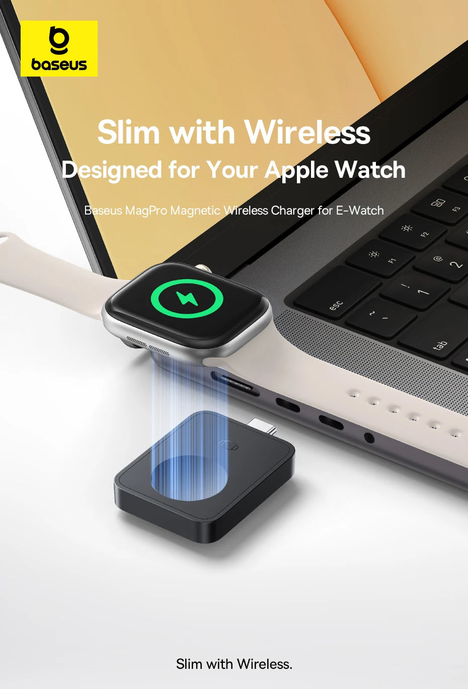 Baseus MagPro Magnetic Wireless Charger for Watches 2.5W product image 2