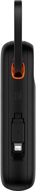 Baseus QPow2 20000mAh 30W black power bank profile view, SKU P10055005112-00