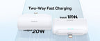 Baseus Compact power bank USB-C input and output port