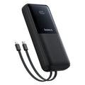 Baseus P10075101215-00 20000mAh white dual-cable power bank - view 1