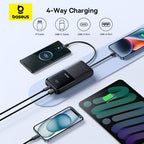 Baseus P10075101215-00 20000mAh white dual-cable power bank - view 9
