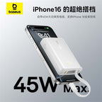 Baseus EnerCore P1 10000mAh power bank charging ports, SKU P10081900212-00