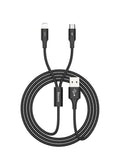 Baseus RAPID SERIES 2IN1 USB TO IPHONE+MICRO CABLE price in Pakistan – Baseus