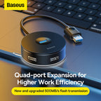 Baseus Round Box USB hub CAHUB-F01 — product image 2