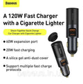 Baseus Share Together Fast Charge Car Charger U+C 120W product image 1