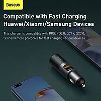 Baseus Share Together Fast Charge Car Charger U+C 120W product image 2