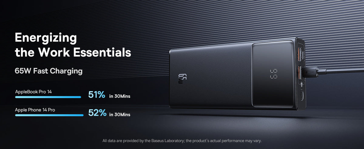 Baseus Star-Lord 20000mAh 65W power bank P10022906113-00 — product image 4