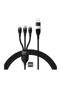 Baseus Two For Three Cable 1.2M 100W CASS030101 price in Pakistan – Baseus