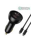 Baseus TZCCZM-0G 160W 2C+U Car Charger price in Pakistan – Baseus