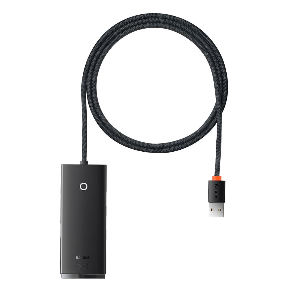 Baseus WKQX030101 black 4-port USB-A hub - view 1