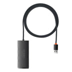 Baseus WKQX030101 black 4-port USB-A hub - view 2