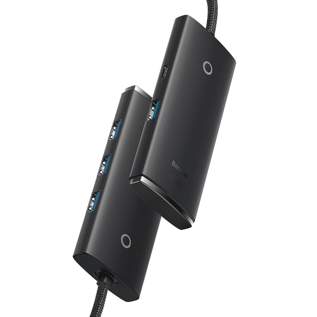 Baseus WKQX030101 black 4-port USB-A hub - view 3