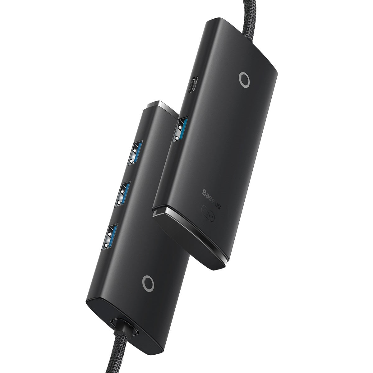 Baseus WKQX030101 black 4-port USB-A hub - view 3