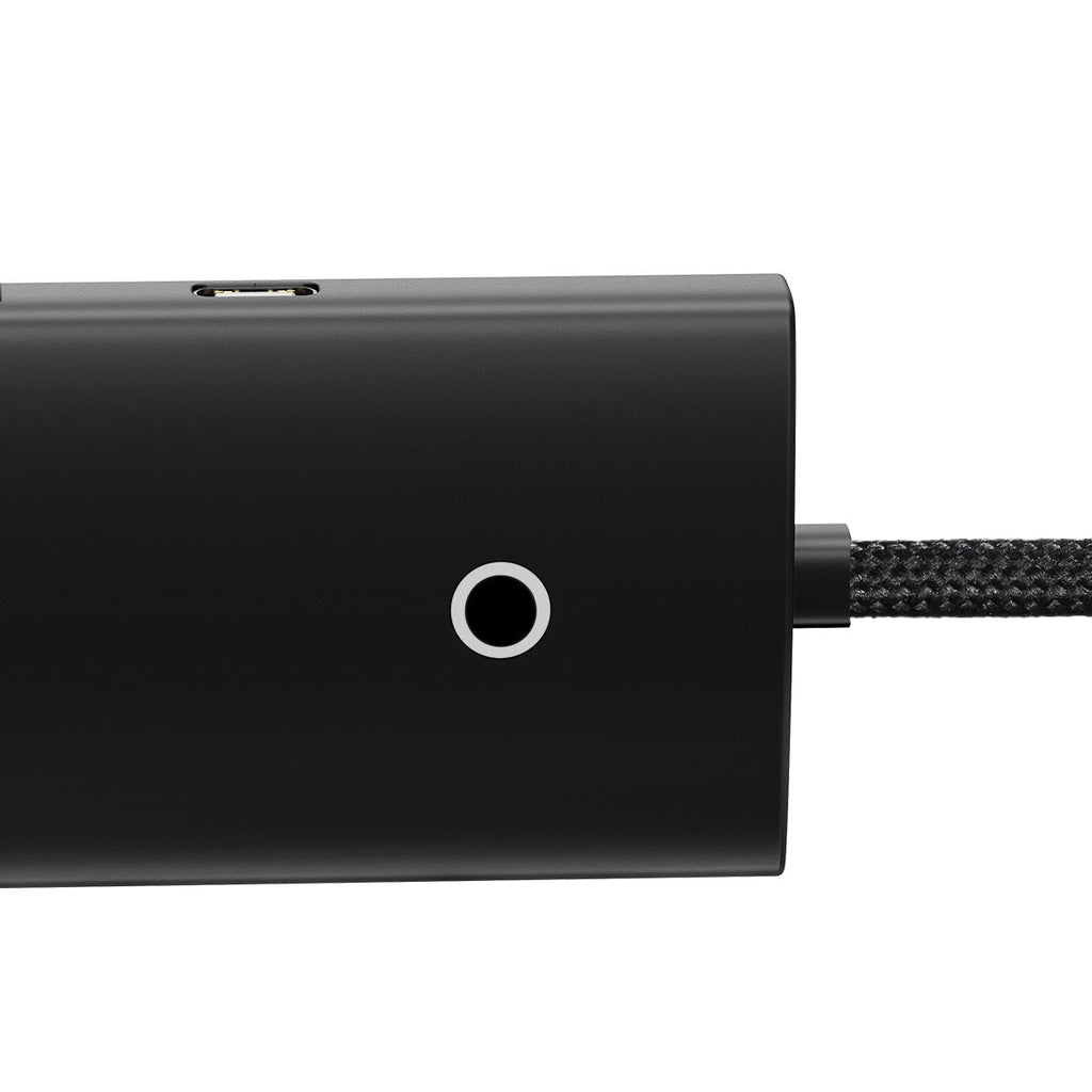 Baseus WKQX030301 black USB-C 4-port hub - view 1
