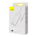 Baseus WKQX030301 black USB-C 4-port hub - view 3