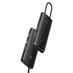 Baseus WKQX050101 black 6-port USB-C hub - view 1