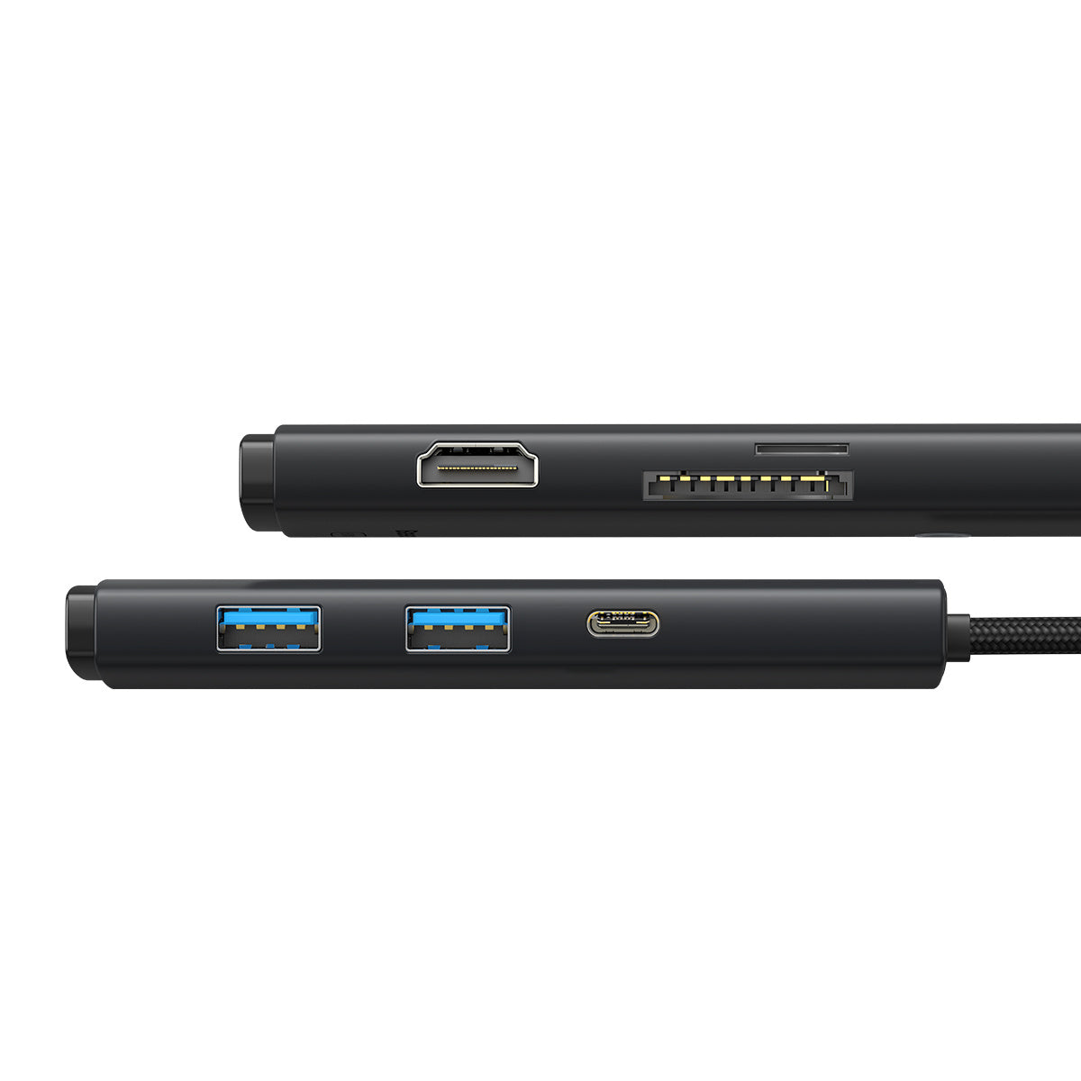 Baseus WKQX050101 black 6-port USB-C hub - view 3