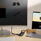 Baseus WKQX050101 black 6-port USB-C hub - view 9