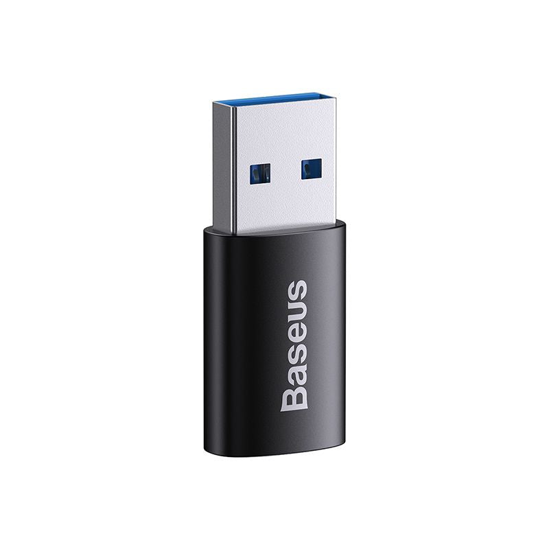Baseus Ingenuity Series Mini OTG USB 3.1 to USB-C adapter in black, SKU ZJJQ000101