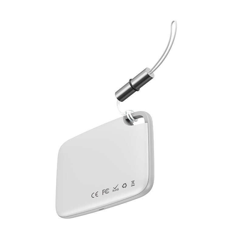 Baseus T2 mini anti-loss tracker in white, SKU ZLFDQT2-02, view 3