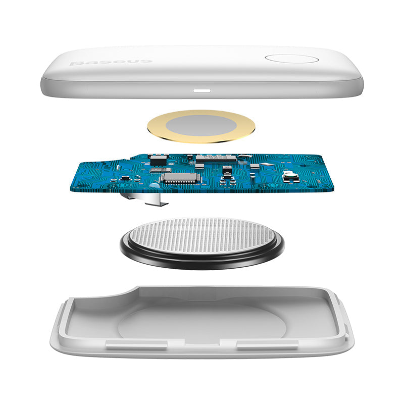 Baseus T2 mini anti-loss tracker in white, SKU ZLFDQT2-02, view 5