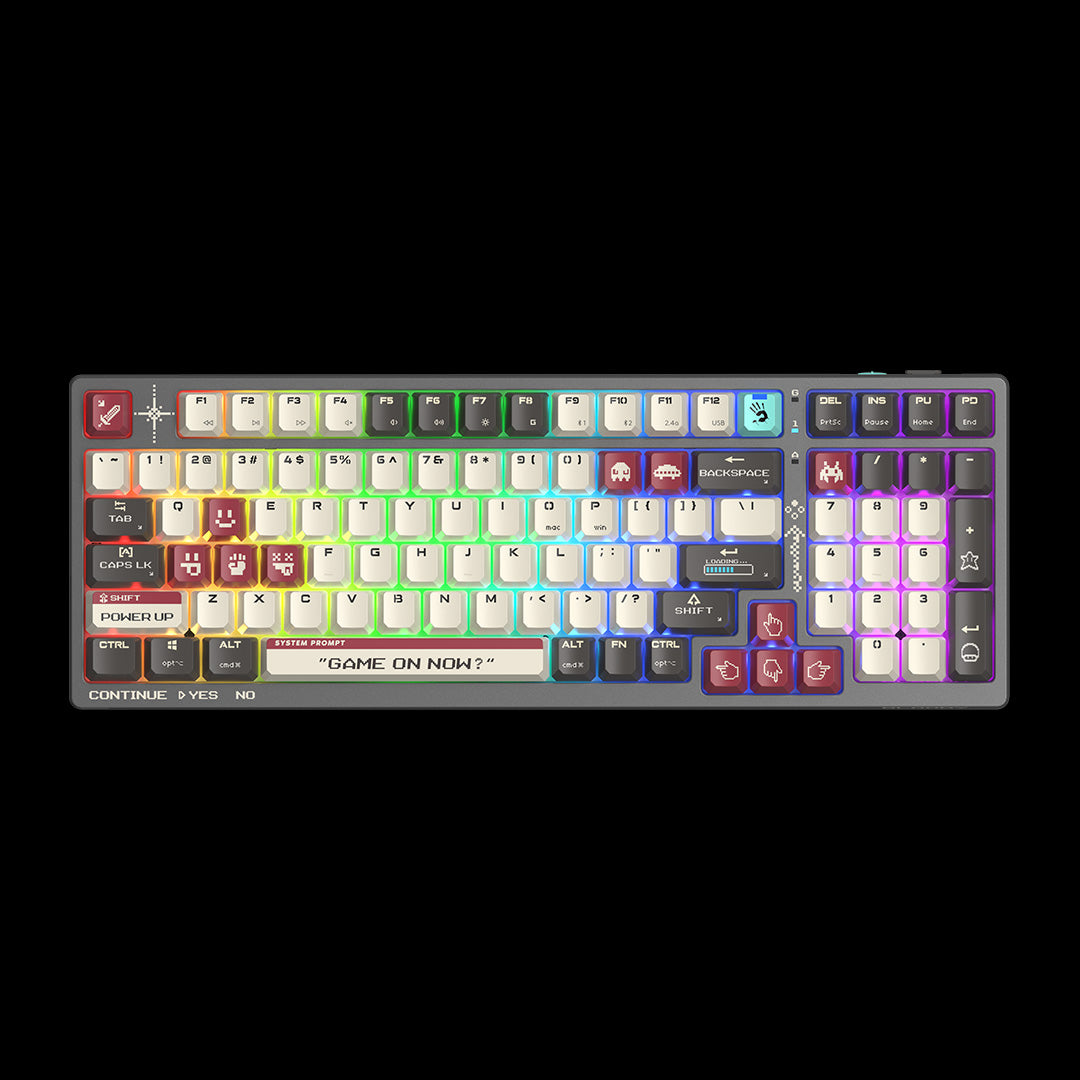 Bloody WS98 dual-core wireless mechanical gaming keyboard