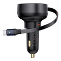 Baseus Enjoyment Pro Series 60W Car Charger (Type-C Port + Type-C Retractable Cable) 