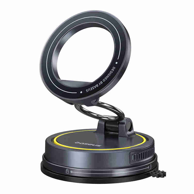 OS-Baseus VC2 Flex Magnetic Car Mount Suction Cup Veersion NEW Cosmic Black