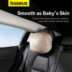 Baseus ComfortRide double-sided car headrest pillow black – view 8