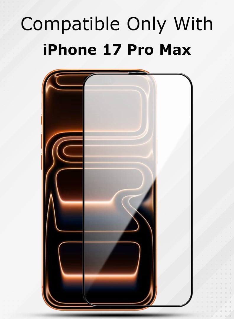 9H Tempered Glass Screen Protector for iPhone 17 Pro Max product image 2