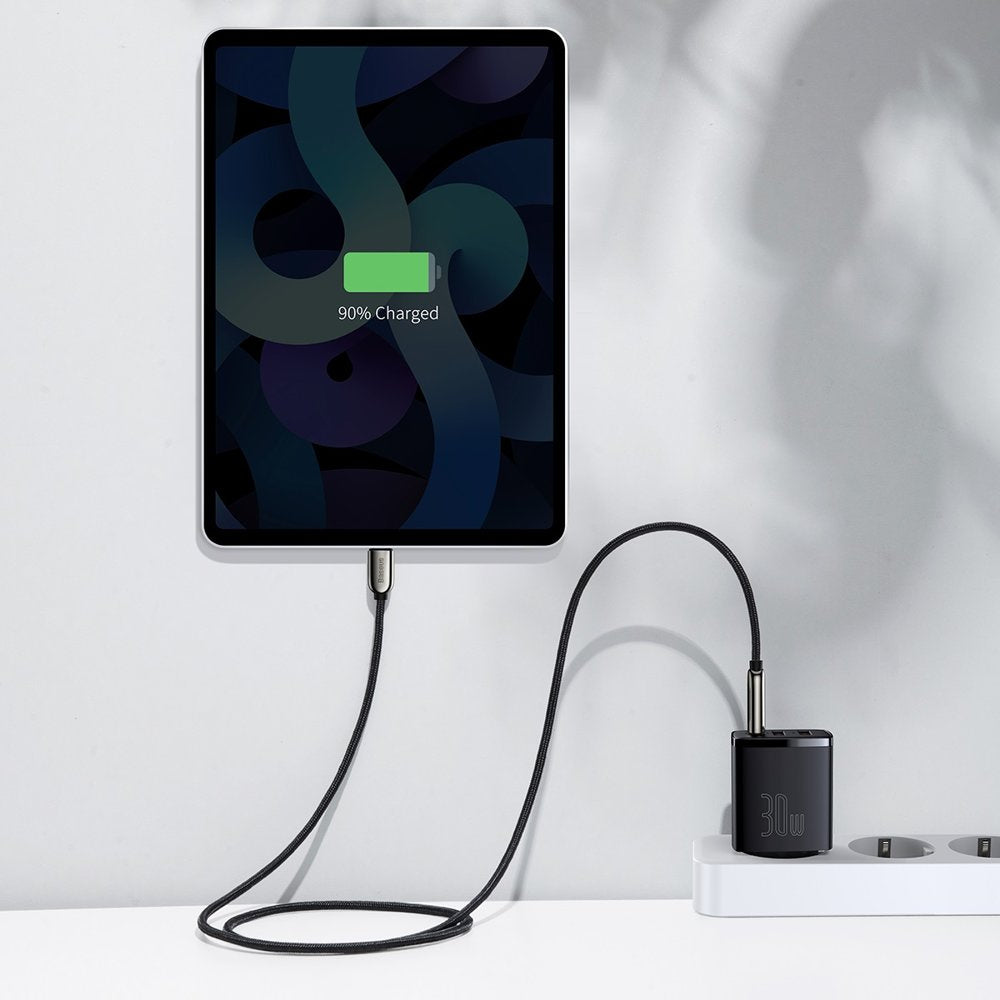 Baseus Compact 30W three-port fast charger black – view 10