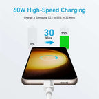 Anker 310 USB-C to USB-C cable 60W — close-up detail view Pakistan