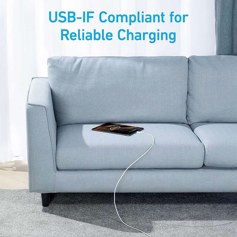 Anker 310 USB-C to USB-C Cable Pakistan (0.9m/3ft) | 60W Fast Charging