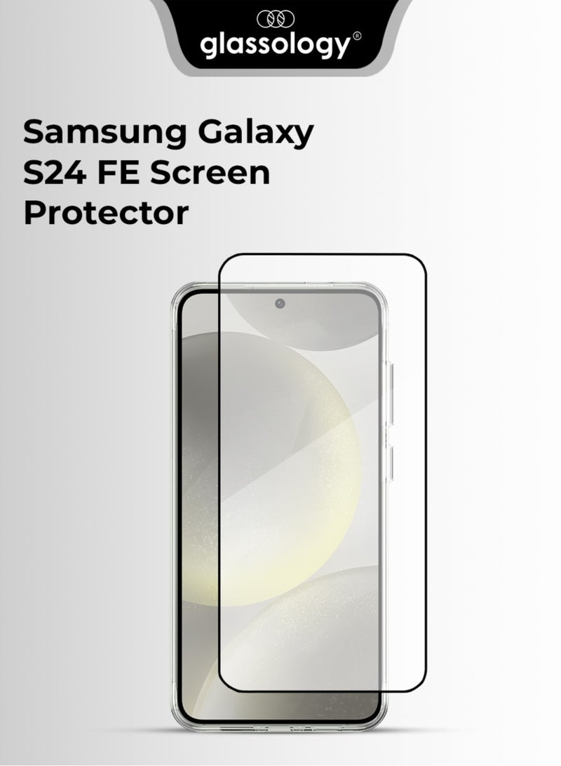 Glassology 9H Tempered Glass Screen Protector For Galaxy S24 FE for Samsung Galaxy S24 FE
