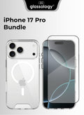 Glassology iPhone 17 Pro Magsafe Clear Case with Screen Protector Ultimate Protection & Sleek Design Bundle for iPhone 17 Pro