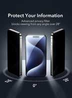 2-Pack Privacy Screen Protector for iPhone 17 Pro Max product image 3