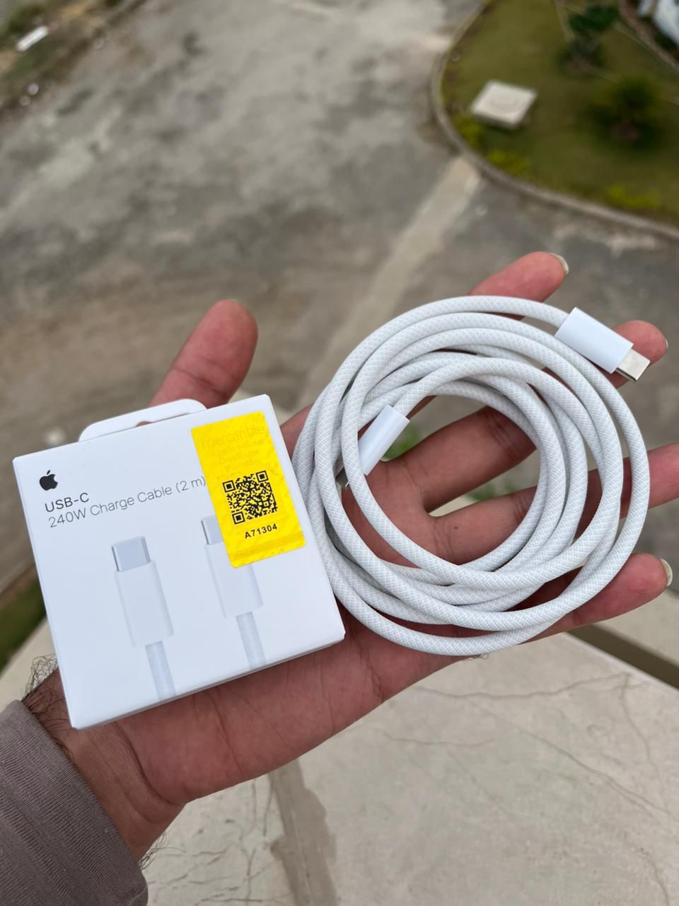 Apple 40W Dynamic Power Adapter With 60W Max + FREE Braided Cable