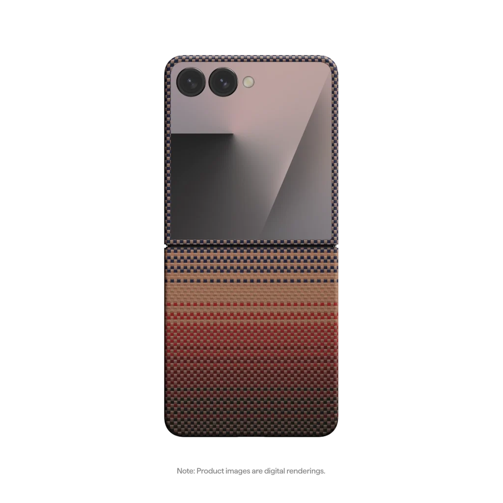Official PITAKA Galaxy Z Flip7 Sunset Ultra-Slim Case