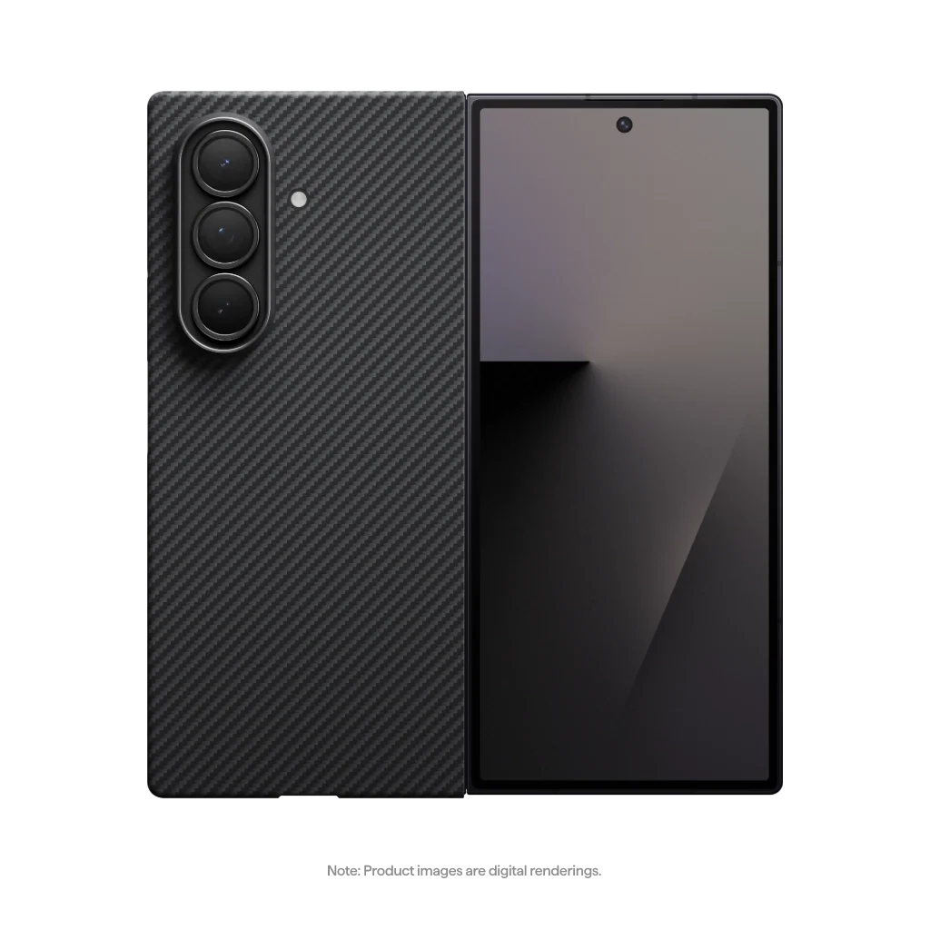 Official PITAKA Galaxy Z Fold7 Black Ultra-Slim Case