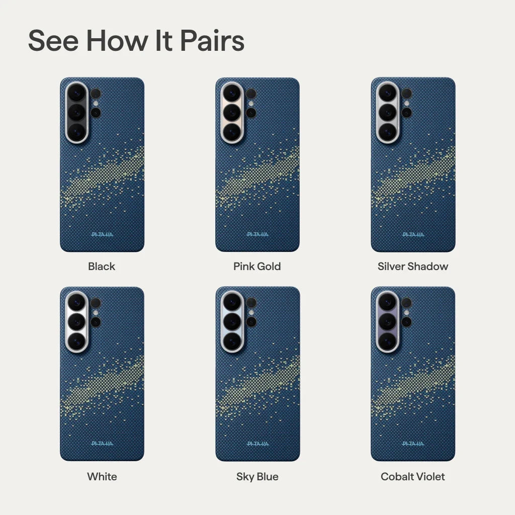 Official PITAKA Galaxy S26 Ultra Milky Way Galaxy Edge Case