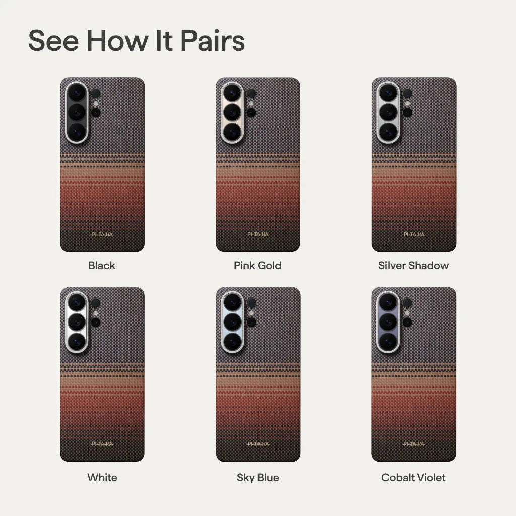 Official PITAKA Galaxy S26 Ultra Sunset Edge Case