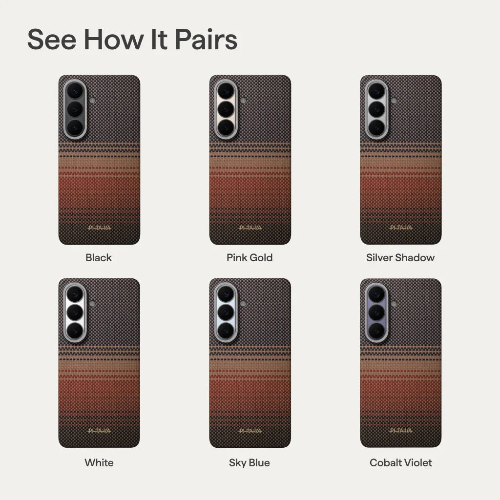 Official PITAKA Galaxy S26 Sunset Edge Case