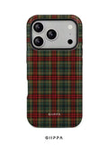GHIPPA Autumn/Winter Color Plaid Pattern Phone Case for iPhone 16 Pro, 16 Pro Max, 17 Pro and 17 Pro Max in Pakistan
